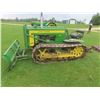 Image 1 : 1956 John Deere 420 Crawler with Hydraulic Lift Dozer with