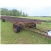 Image 2 : Hay Trailer 36ft Long Steel Hay Rack, Duals 8.25 Tires 