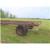 Image 2 : Hay Trailer 28ft Steel Hay Rack, Duals 8.25 Tires 