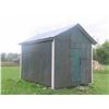 Image 1 : Wood Grainery/Storage Building with Sheet Metal Roof on Blocks 
