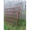 Image 2 : 6 Metal Corral Panels 8ft - 9ft , (1) is 4 1/2ft 