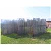 Image 1 : (5) 13ft Self Standing Metal Framed Wind Break Fence