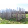 Image 1 : (5) 13ft Self Standing Metal Framed Wind Break Fence 