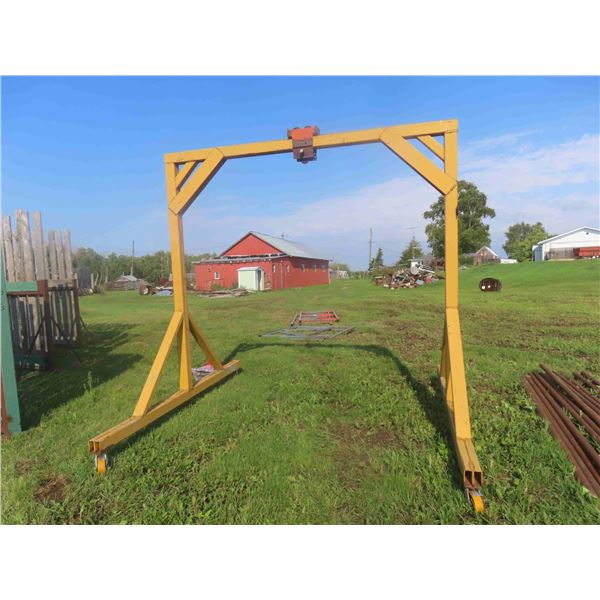 Rolling A Frame Hoist with Trolly 