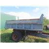 Image 2 : 11ft Gravel Box Dually Trailer with PTO Drive, Hydraulic Lift. 