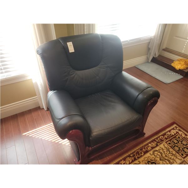 Faux Leather Chair C