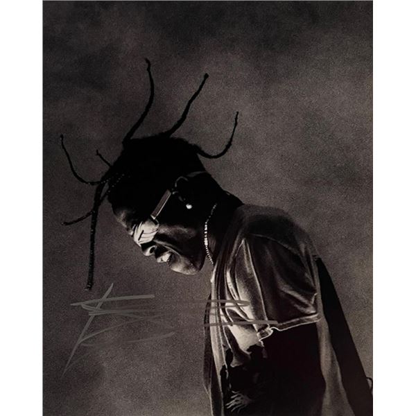 Rapper Travis Scott Signed Photo