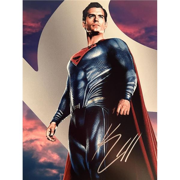 Man of Steel Henry Cavill signed photo