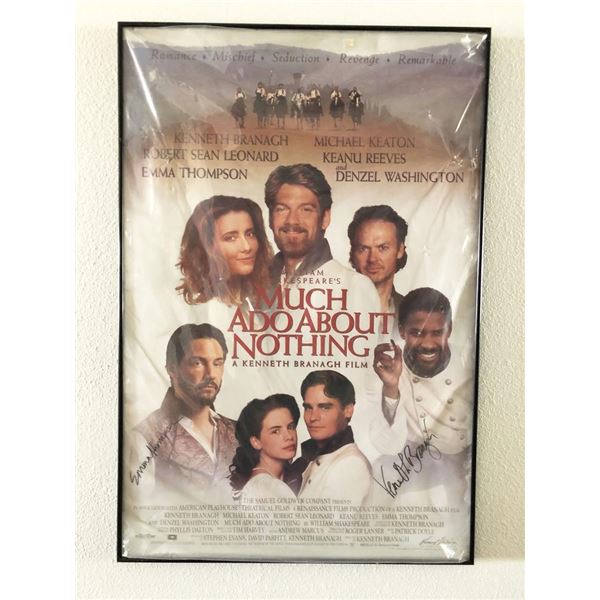 Much Ado About Nothing signed poster