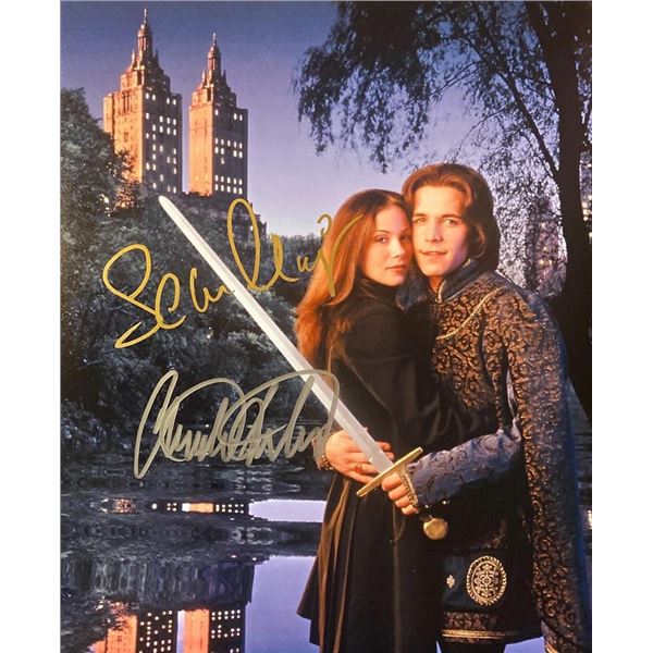 Prince Charming Christina Applegate and Sean McGuire signed movie photo