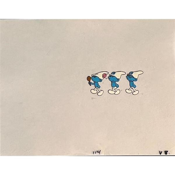 Smurfs original Sericel