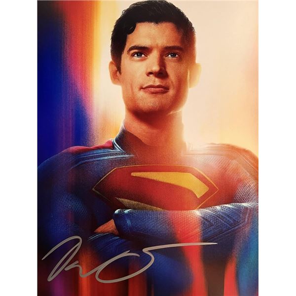 Superman David Corenswet signed photo