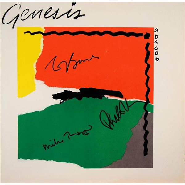 Genesis Abacab signed album