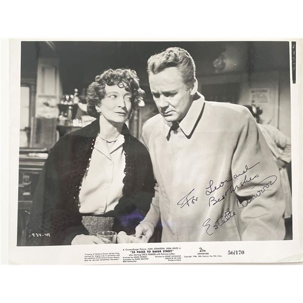 23 Paces to Baker Street Estelle Winwood signed movie photo