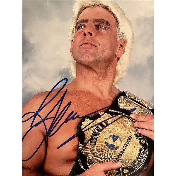 WWE Ric Flair signed photo