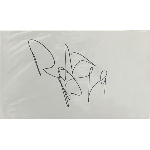 Baretta Robert Blake  signature cut