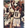 Image 1 : Chicago Bulls Michael Jordan and Scottie Pippen signed photo