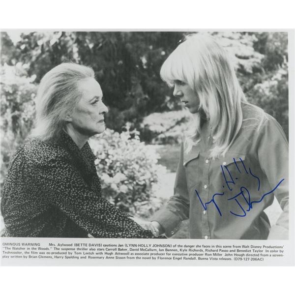 The Watcher in the Woods signed movie photo