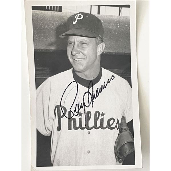 Philadelphia Phillies Roy Sievers signed photo