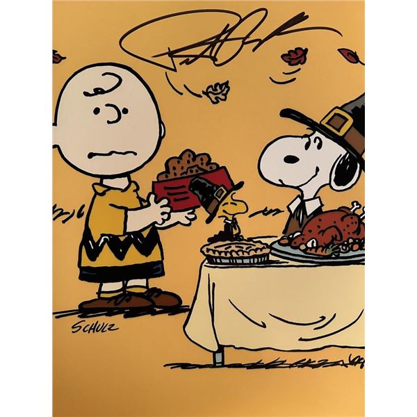 Peanuts Peter Robbins signed photo