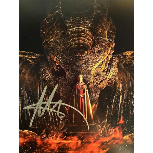 House Of The Dragon Milly Alcock signed photo