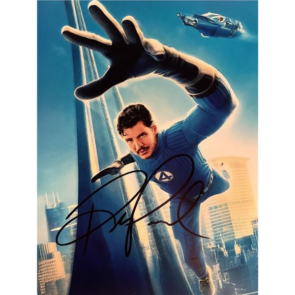 Fantastic Four Pedro Pascal signed photo