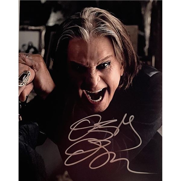 Ozzy Osbourne signed photo