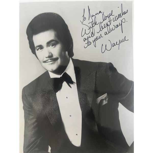 Mr Las Vegas Singer Wayne Newton signed photo