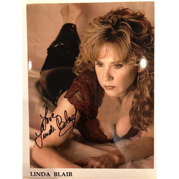 The Exorcist Linda Blair signed photo