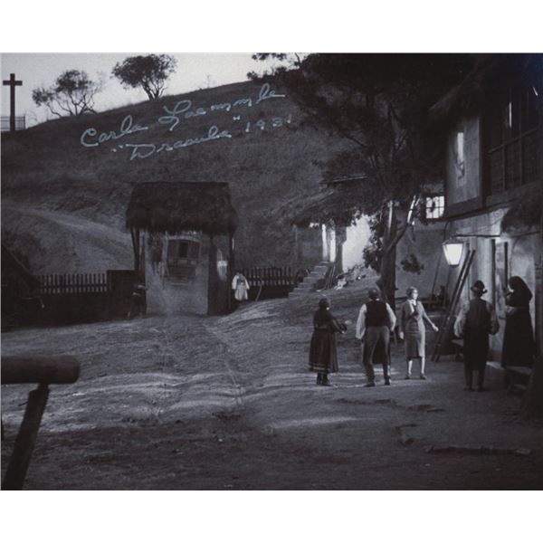 Dracula Carla Laemmle signed photo