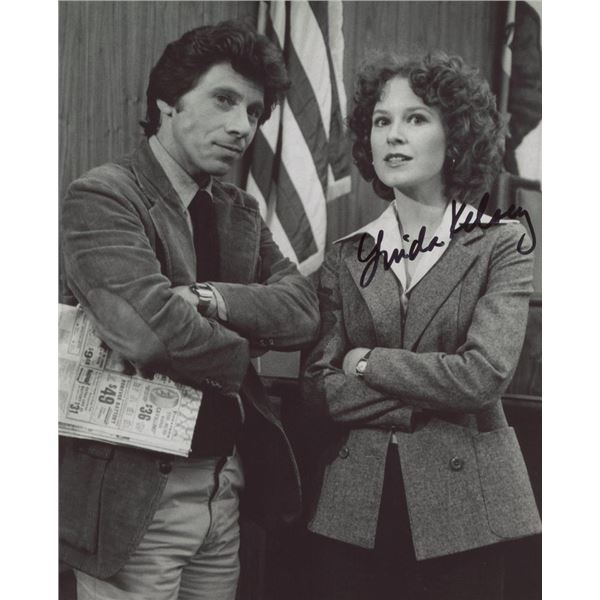 Lou Grant Linda Kelsey signed photo