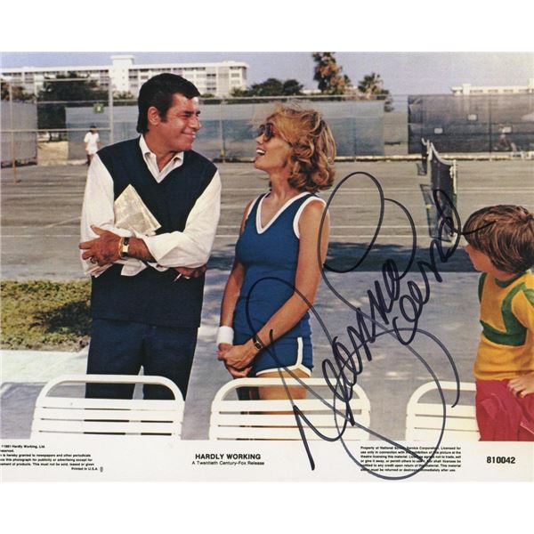Hardly Working signed movie photo