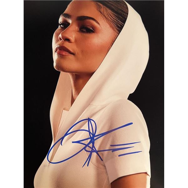 Zendaya signed photo