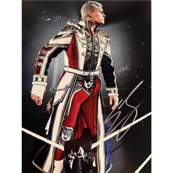 WWE Cody Rhodes signed photo