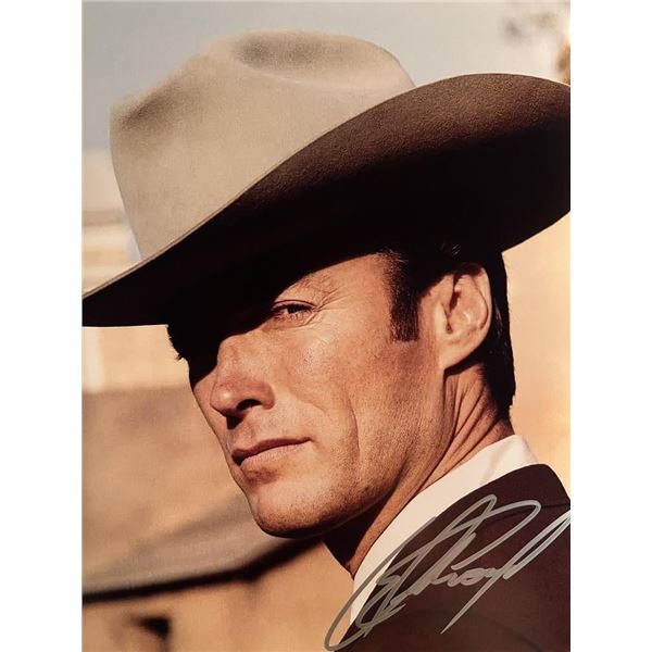 Coogan's Bluff Clint Eastwood signed movie photo