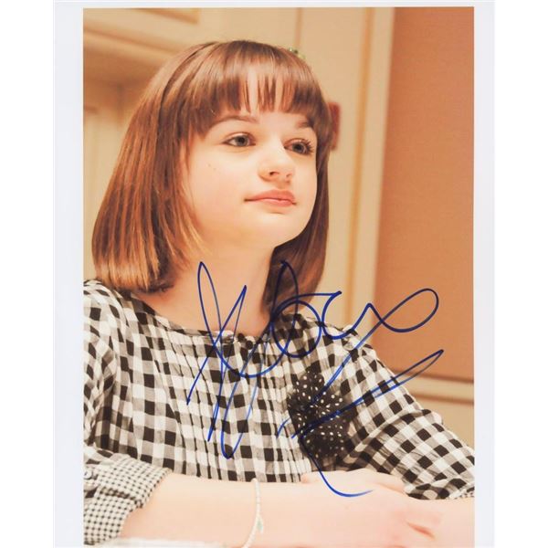 Despicable Me Joey King signed photo