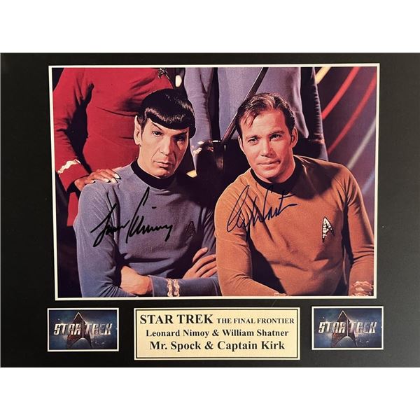 Star Trek cast signed photo