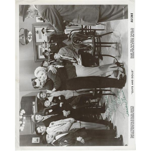 Guys And Dolls Vivian Blaine Signed Photo