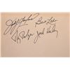 Image 1 : The Wizard of Oz cast signature slip