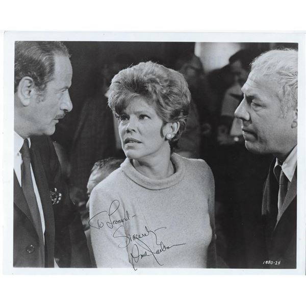 The Bell Jar Anne Jackson Signed Photo