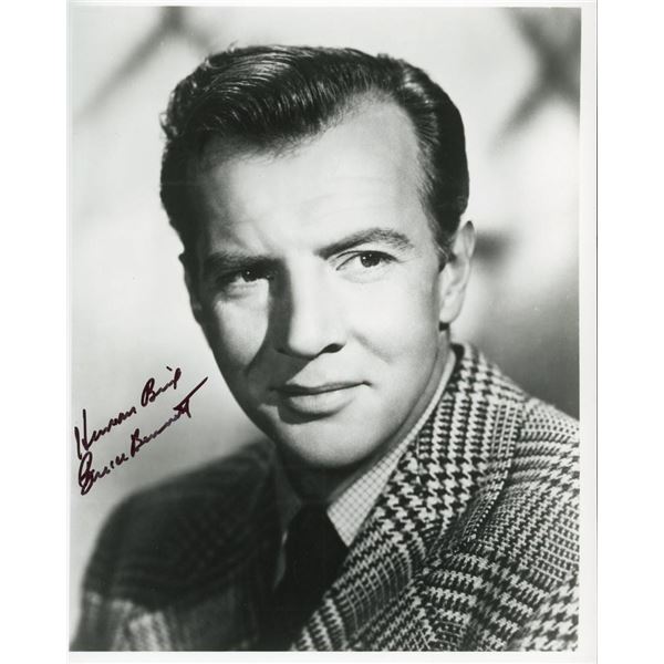 The Last Outpost Bruce Bennett signed photo