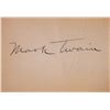 Image 1 : Mark Twain signature slip