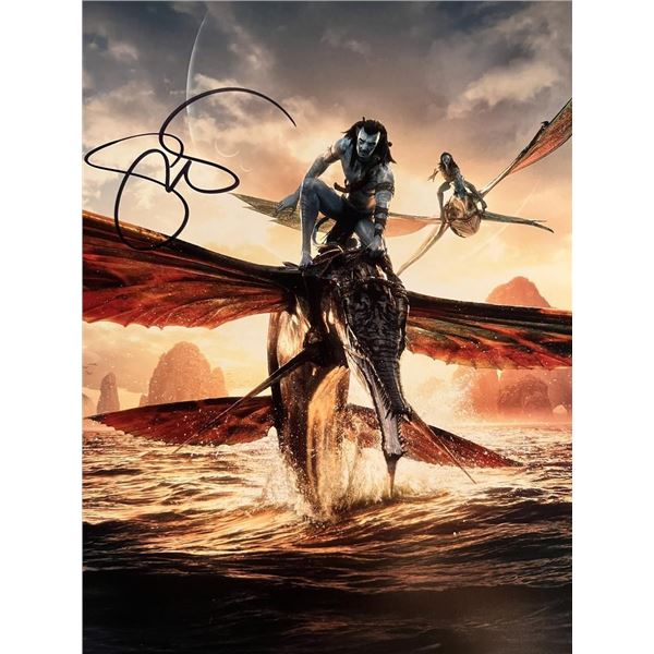 Avatar Sam Worthington signed movie photo