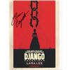 Image 1 : Django Unchained Laura Cayouette signed movie  poster