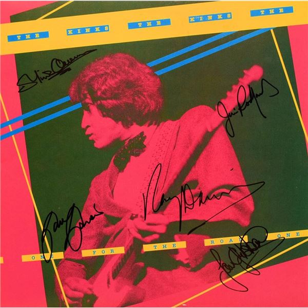 The Kinks signed One For The Road album