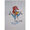 Image 1 : Woody Woodpecker sketch signed by Walter Lantz