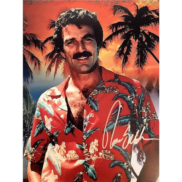 Magnum P.I. Tom Selleck signed photo