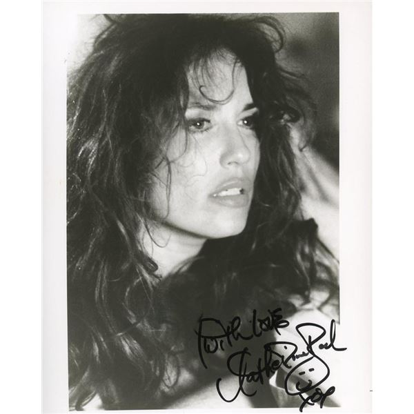 Catherine Bach signed Midnight Man photo