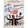 Image 1 : Willy Wonka The Candy Man signed Sheet Music