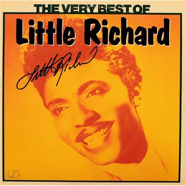 Little Richard signed The Very Best Of Little Richard album